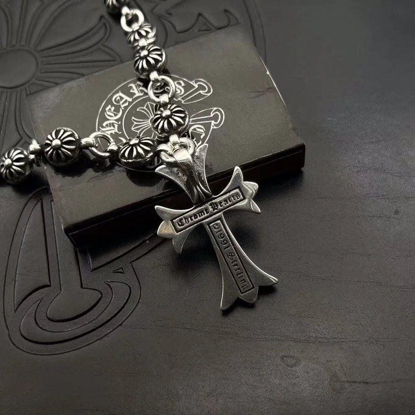 Chrome-Hearts LOGO NECKLACE -9